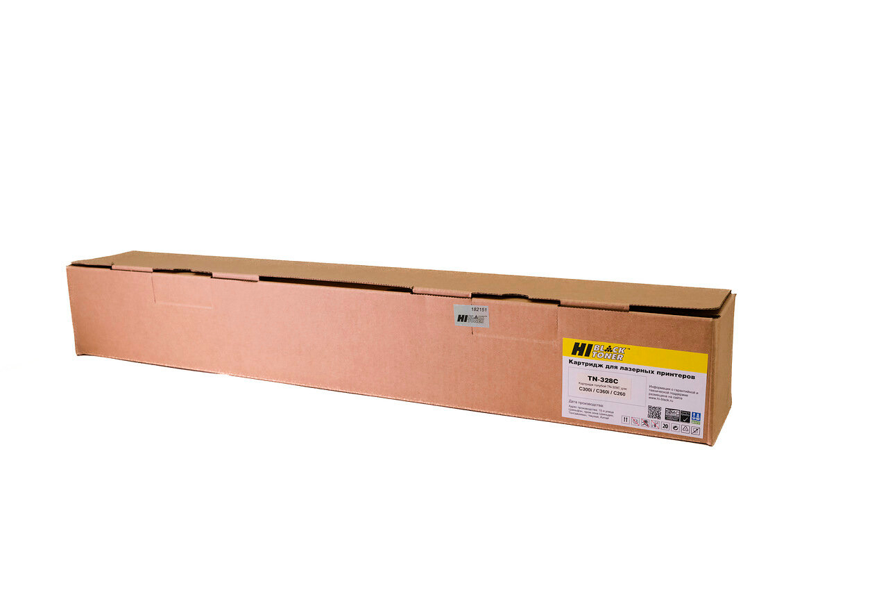 Тонер-картридж Hi-Black (HB-TN-328C) для Konica-Minolta bizhub C250i/C300i/C360i, C, 28K