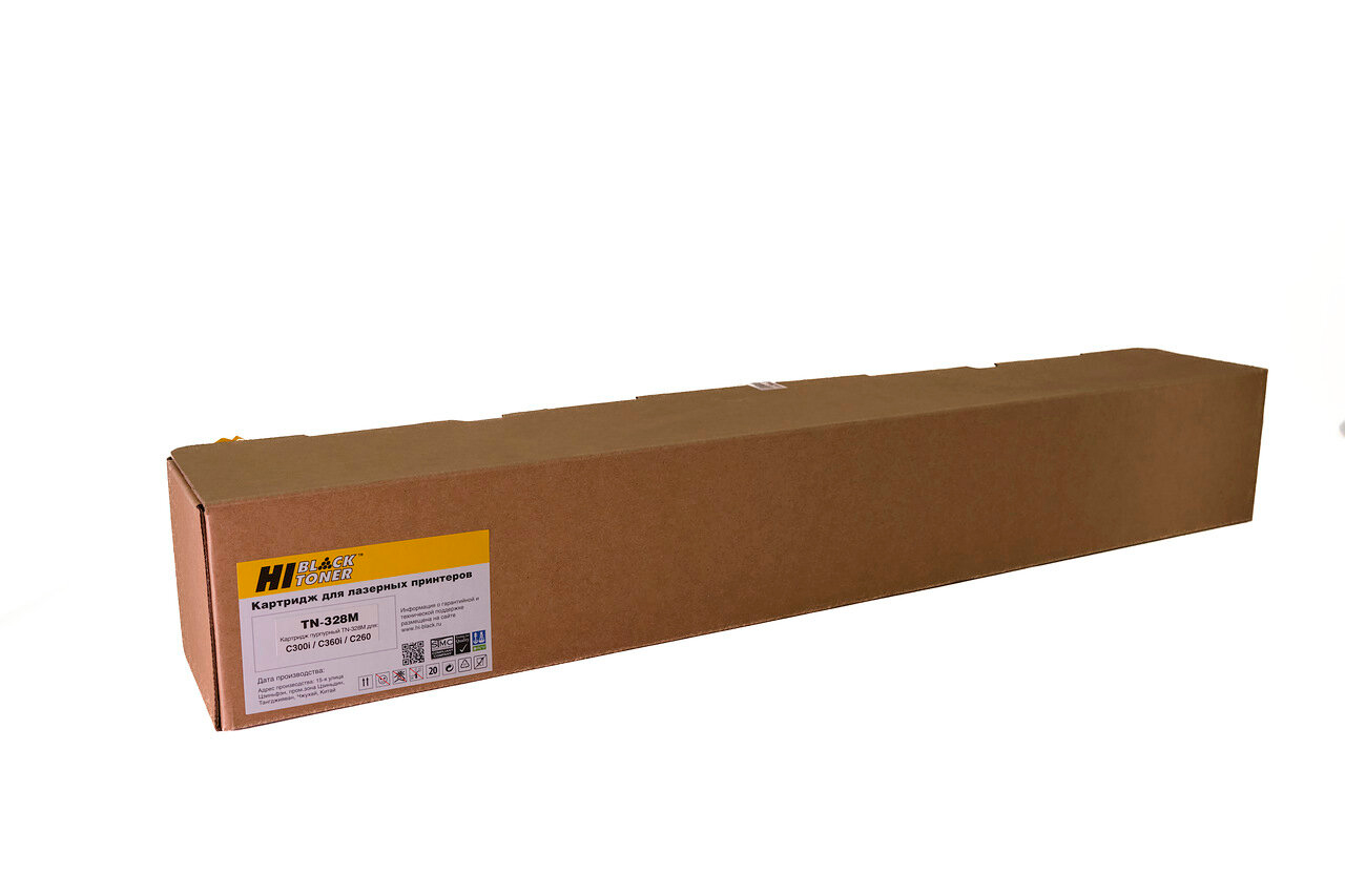 Тонер-картридж Hi-Black (HB-TN-328M) для Konica-Minolta bizhub C250i/C300i/C360i, M, 28K