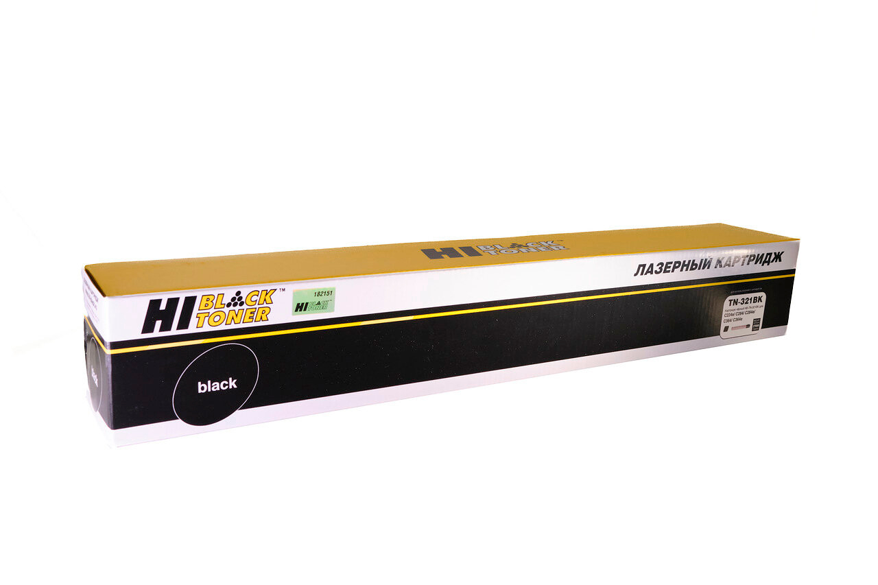 Тонер-картридж Hi-Black (HB-TN-321K) для Konica-Minolta bizhub C224/284/364, Bk, 27K