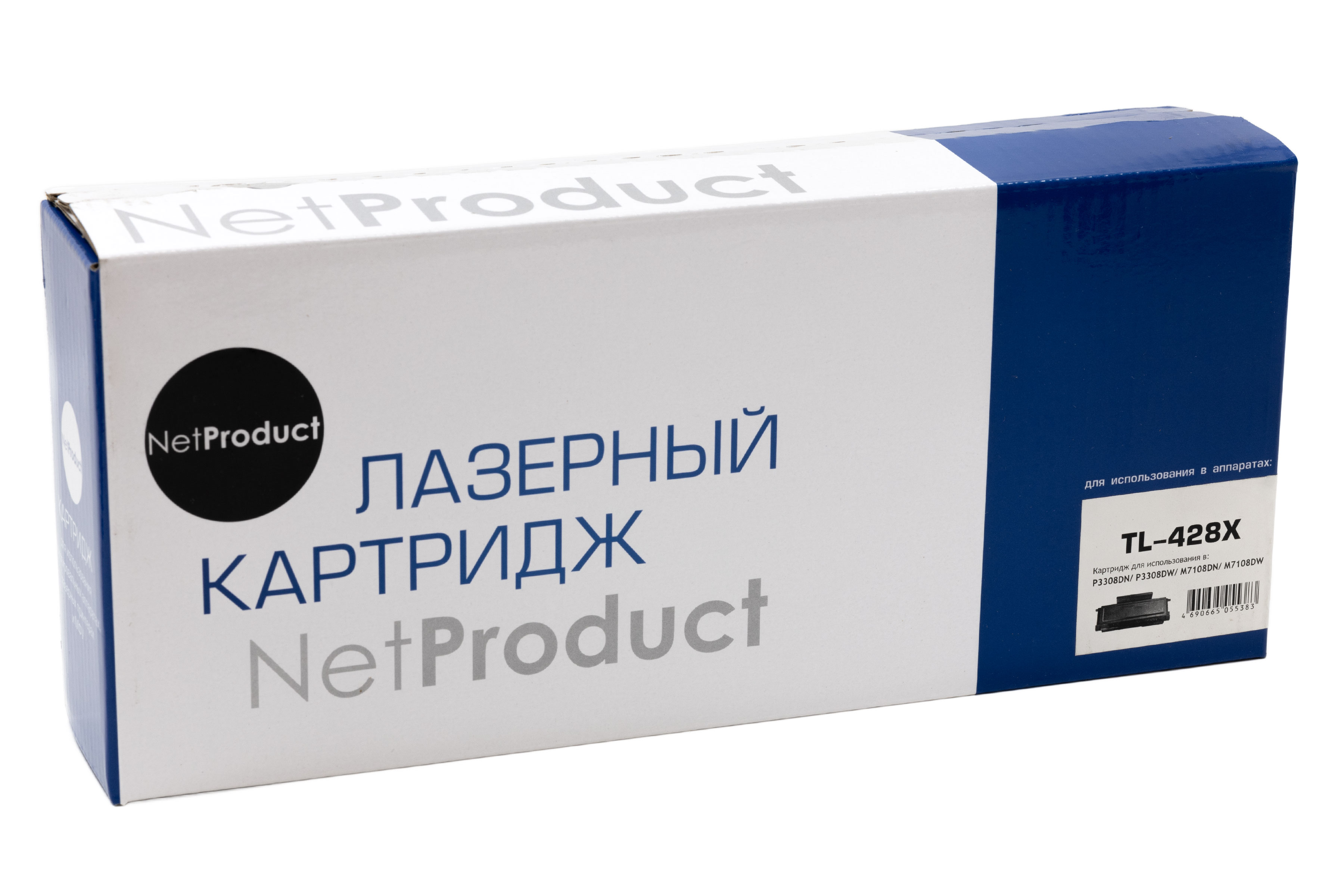 Тонер-картридж NetProduct (N-TL-428X) для Pantum P3308DN/P3308DW/M7108DN/M7108DW, 6K