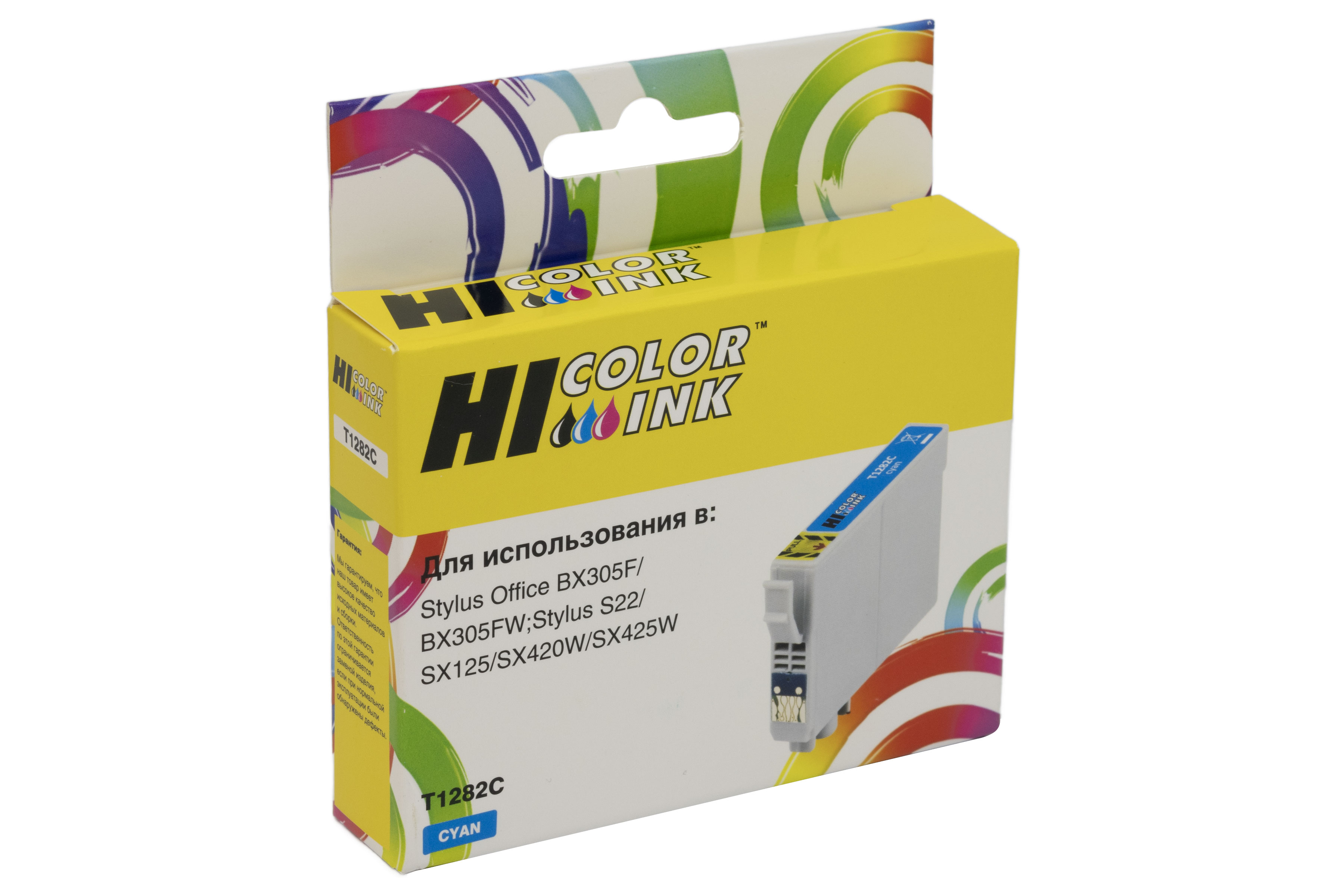 Картридж Hi-Black (HB-T1282) для Epson Stylus S22/SX125/SX420W/SX425W/BX305F, C