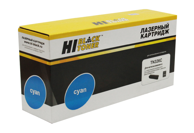 Тонер-картридж Hi-Black (HB-TN-326C) для Brother HL-L8250CDN/8350CDW/8350CDWT, C, 3,5K