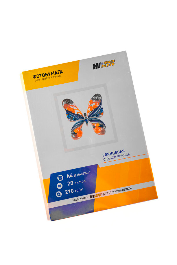 Фотобумага Hi-Image Paper глянцевая односторонняя, A4, 210 г/м2, 20 л.