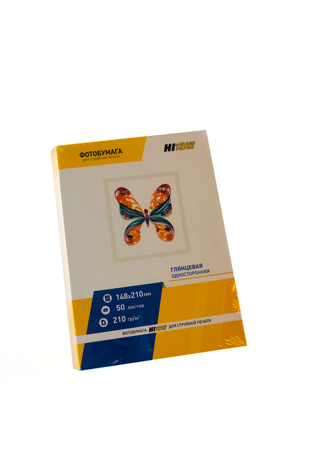 Фотобумага Hi-Image Paper глянцевая односторонняя, A5, 210 г/м2, 50 л.
