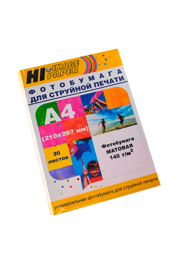 Фотобумага Hi-Image Paper матовая односторонняя, A4, 140 г/м2, 20 л.