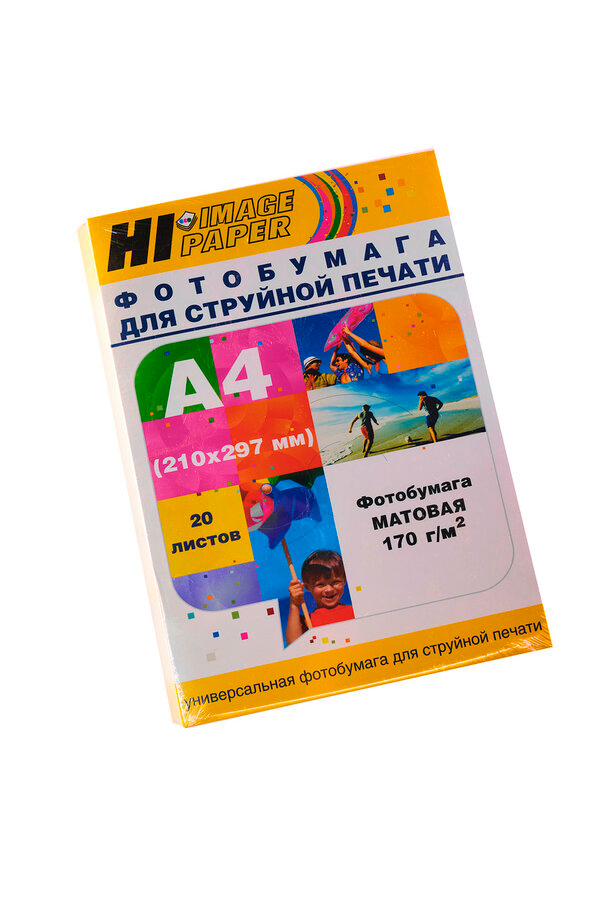 Фотобумага Hi-Image Paper матовая односторонняя, A4, 170 г/м2, 20 л.
