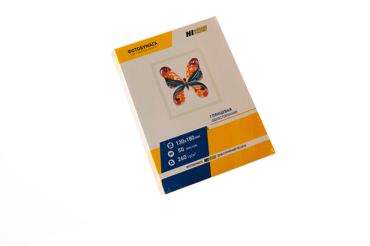 Фотобумага Hi-Image Paper глянцевая односторонняя, 13x18 см, 260 г/м2, 50 л.