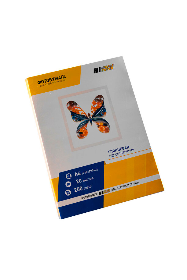 Фотобумага Hi-Image Paper глянцевая односторонняя, A4, 200 г/м2, 20 л.