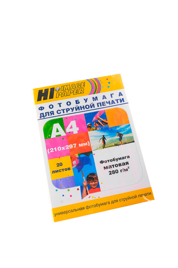 Фотобумага Hi-Image Paper матовая односторонняя, A4, 280 г/м2, 20 л.