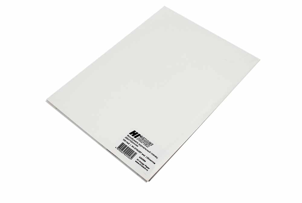 Фотобумага Hi-Image Paper журнальный глянец, двусторонняя, A4, 130 г/м2, 20 л.