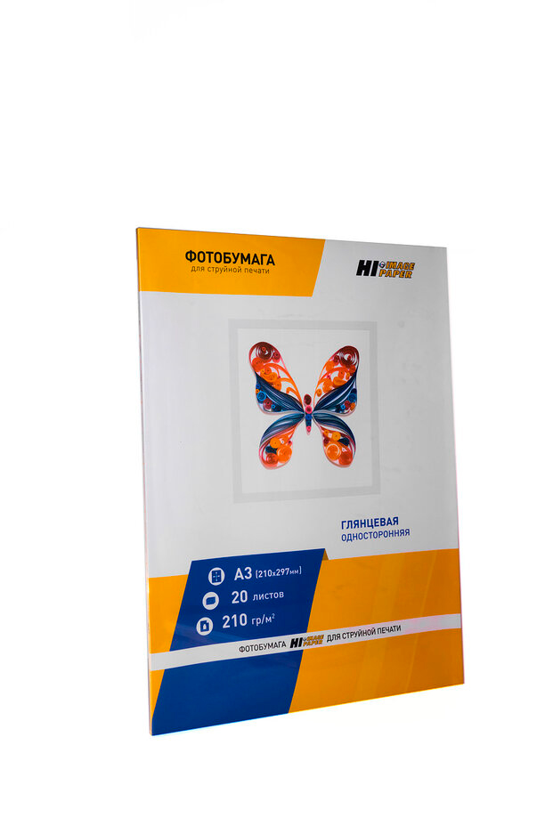 Фотобумага Hi-Image Paper глянцевая односторонняя, A3, 210 г/м2, 20 л.