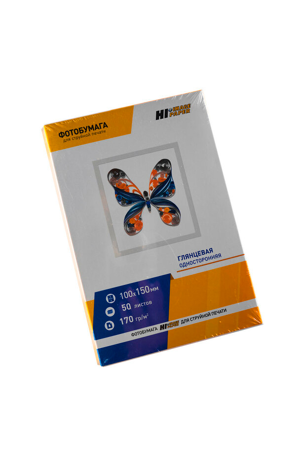 Фотобумага Hi-Image Paper глянцевая односторонняя, 10x15 см, 170 г/м2, 50 л.