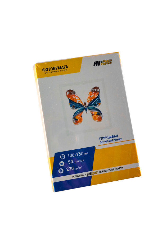 Фотобумага Hi-Image Paper глянцевая односторонняя, 10x15 см, 230 г/м2, 50 л.