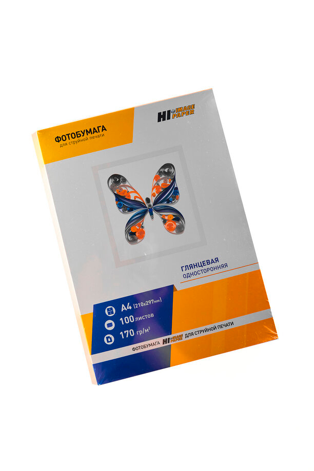 Фотобумага Hi-Image Paper глянцевая односторонняя, A4, 170 г/м2, 100 л.