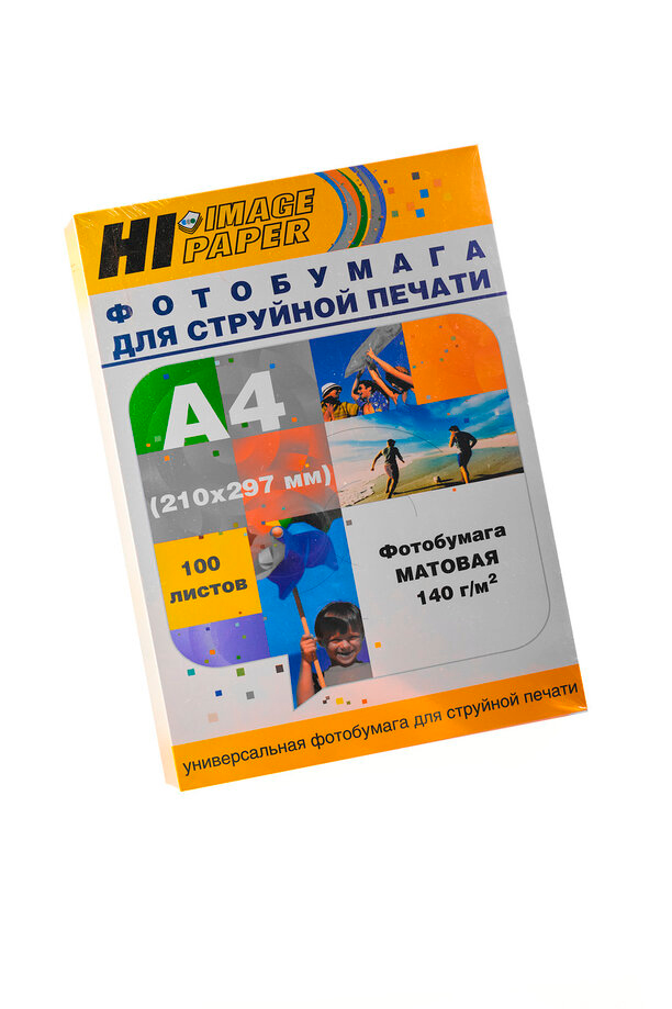 Фотобумага Hi-Image Paper матовая односторонняя, A4, 140 г/м2, 100 л.