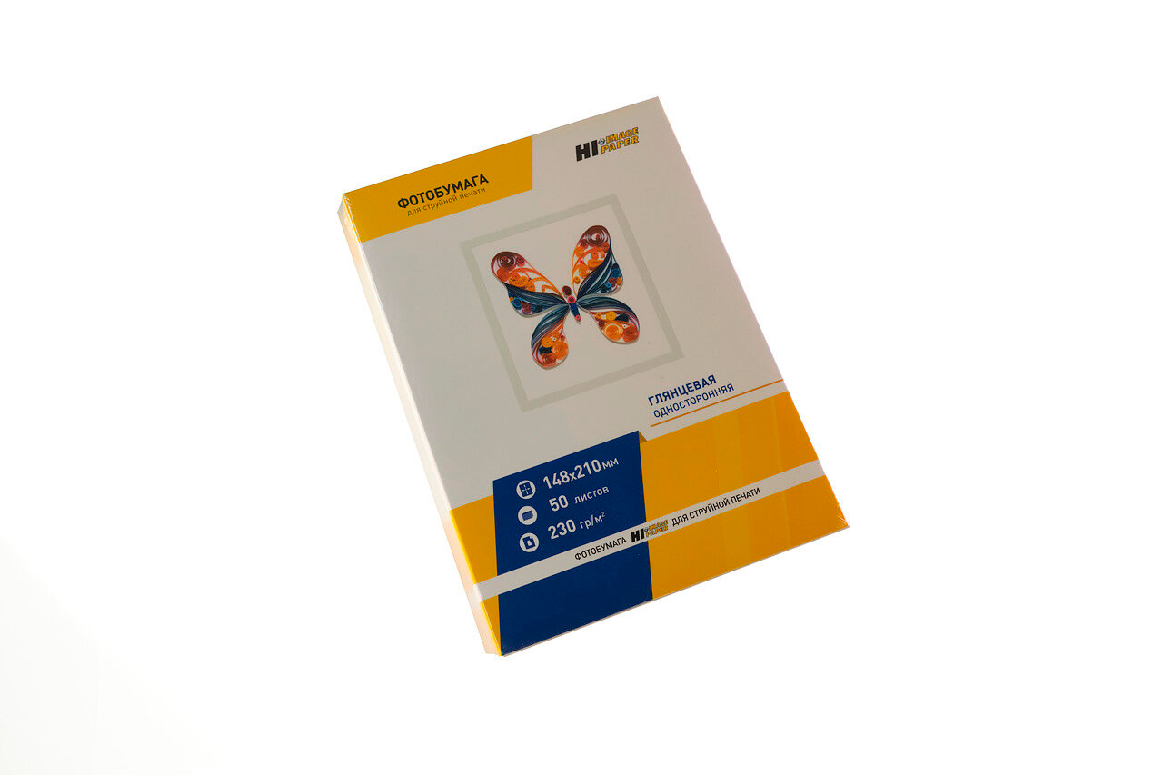 Фотобумага Hi-Image Paper глянцевая односторонняя, A5, 230 г/м2, 50 л.