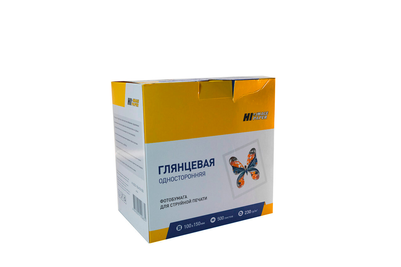 Фотобумага Hi-Image Paper глянцевая односторонняя, 10x15 см, 230 г/м2, 500 л.