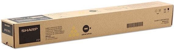 Тонер-картридж BPGT70YA для Sharp BP50Cxx/BP55C/BP60Cxx/BP70Cxx, 24К (O) жёлтый