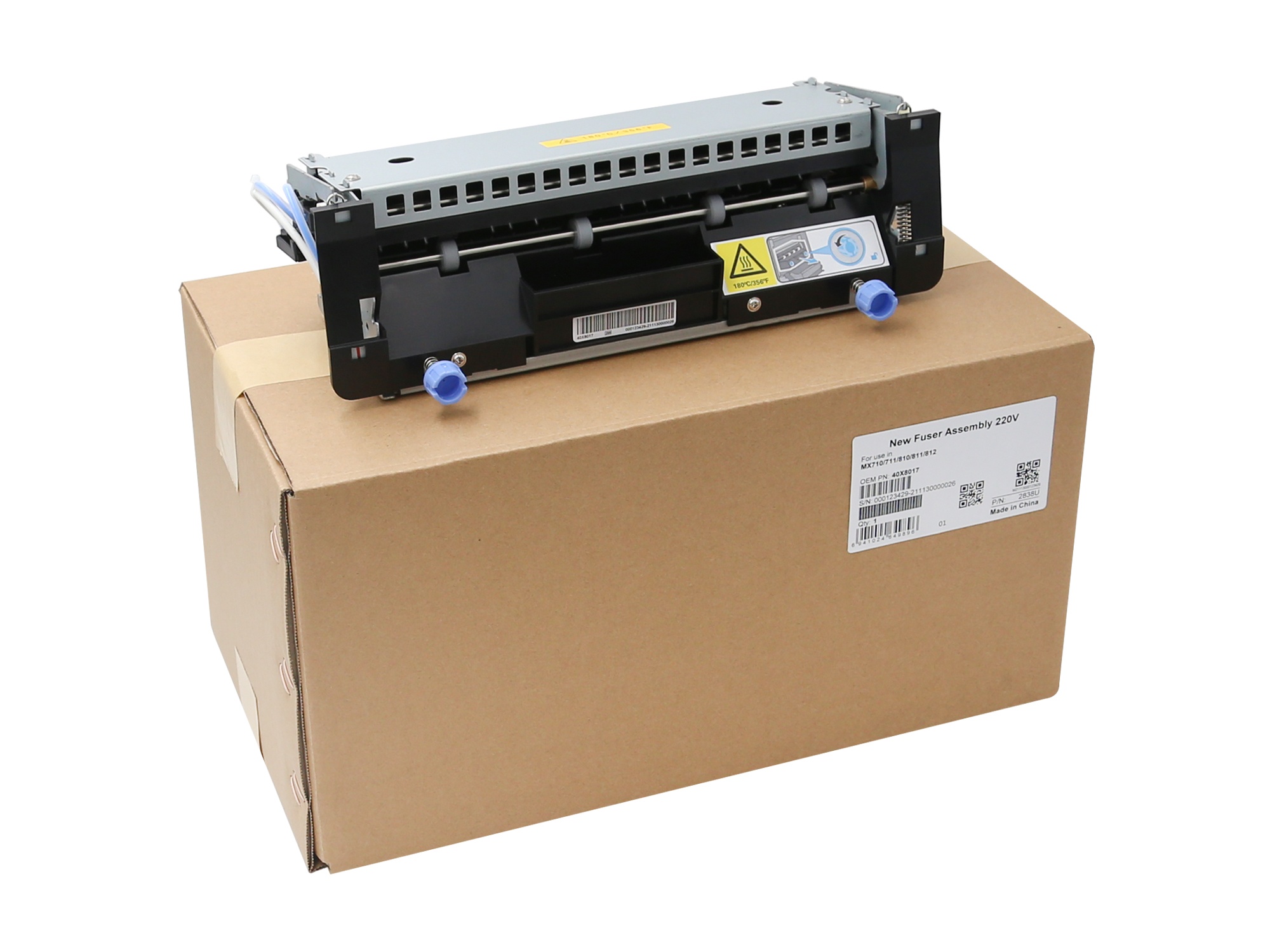 Фьюзер (печка) в сборе для LEXMARK MX710 (CET), CET2838U, 40X8017