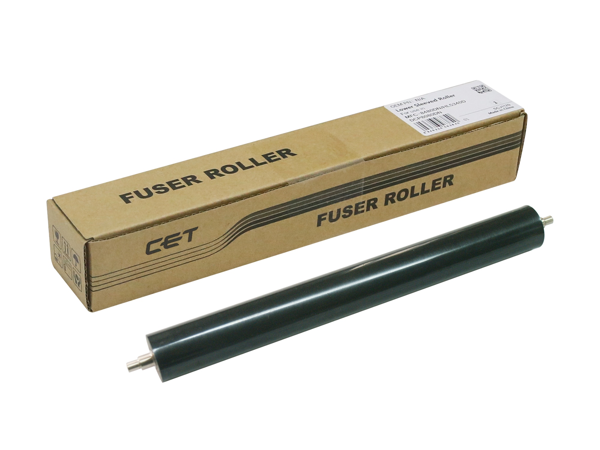 Резиновый вал для BROTHER HL-5340/5370/5350,  DCP-8080 (CET), CET6384