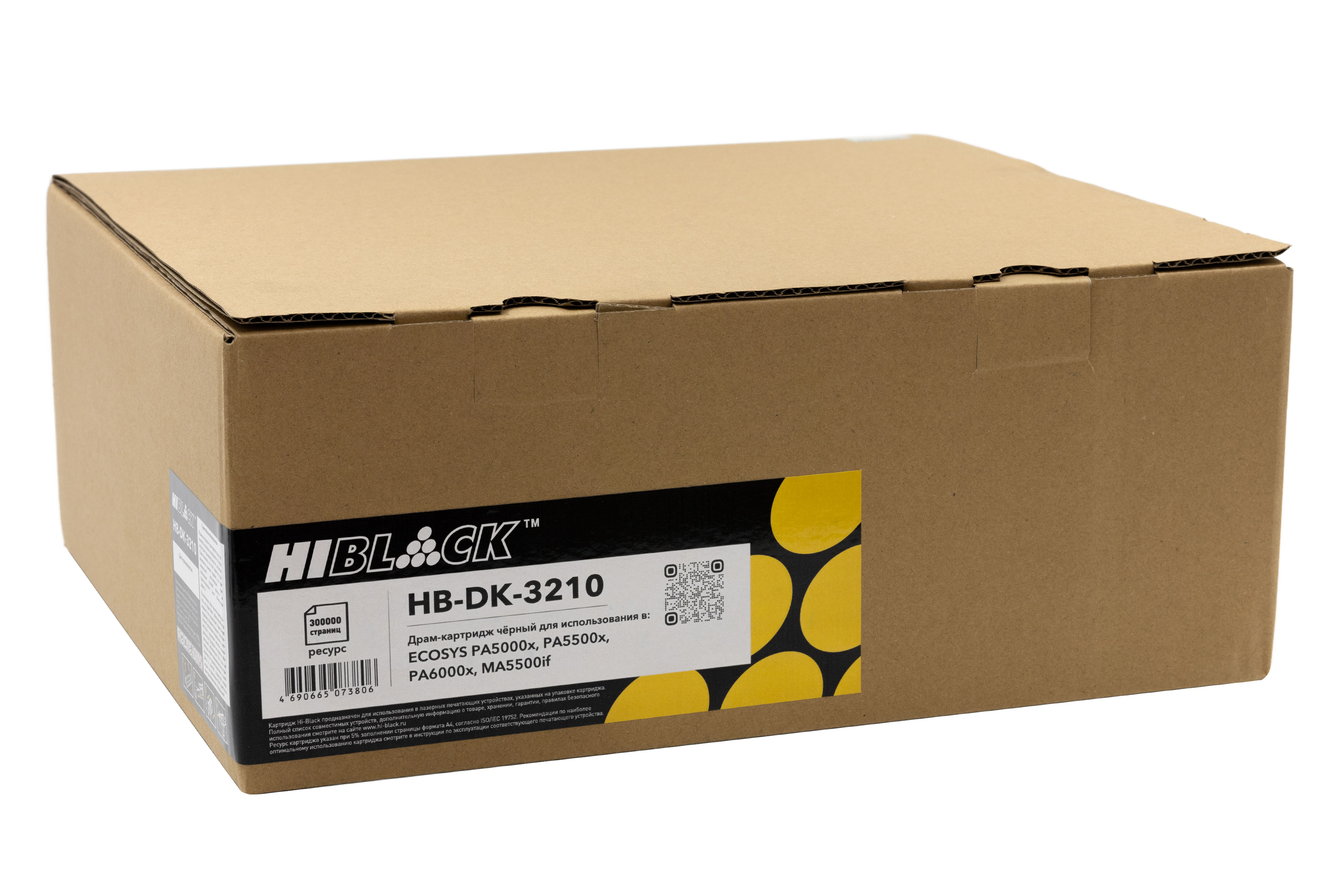 Драм-юнит Hi-Black (HB-DK-3210) для Kyocera Ecosys PA5000x/PA5500x/PA6000x/MA5500if, Восст., 300K