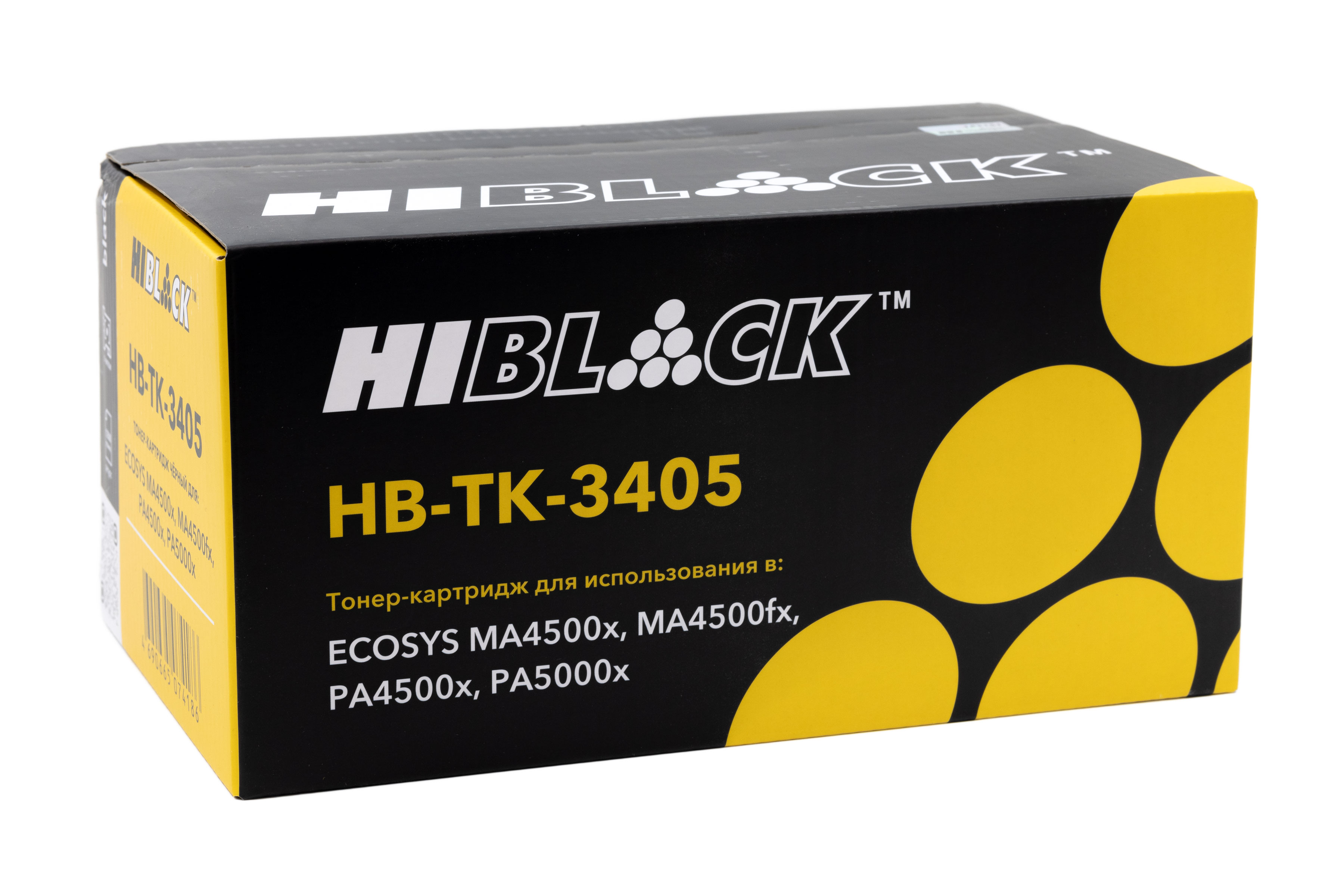 Тонер-картридж Hi-Black (HB-TK-3405) для Kyocera ECOSYS MA4500x/MA4500fx/PA4500x/5000x, 12,5K (Азия)