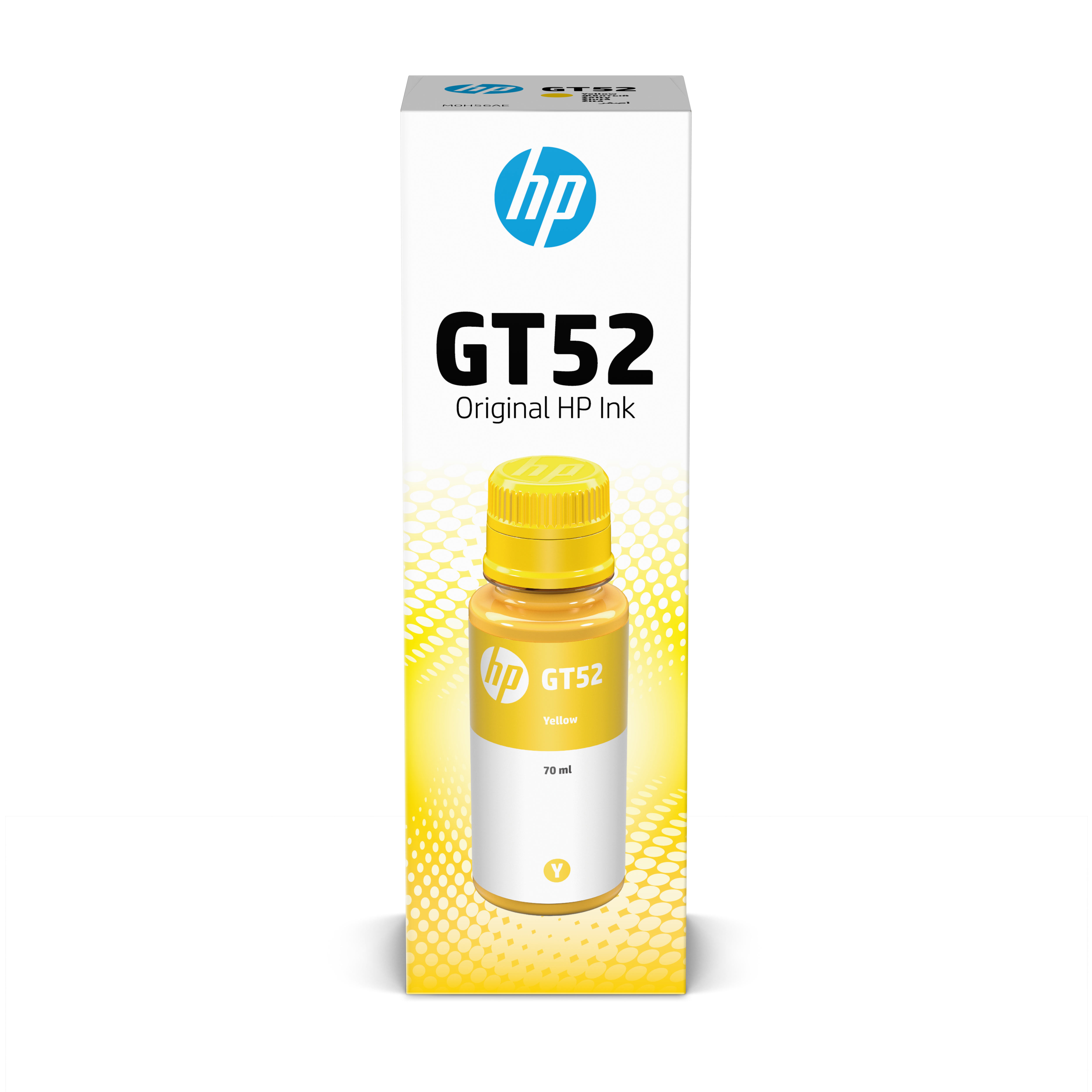 Чернила GT52 для HP DJ GT, 8000стр/70мл (O) жёлтые M0H56AE