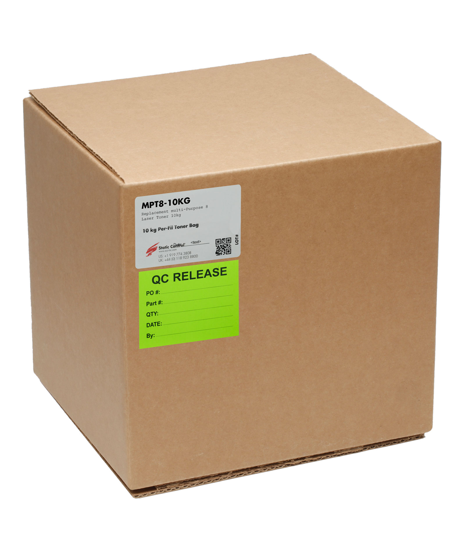 Тонер Static Control для HP LJ PM401/P2055/ P3005/P3015, MPT8, Bk, 20 кг, коробка