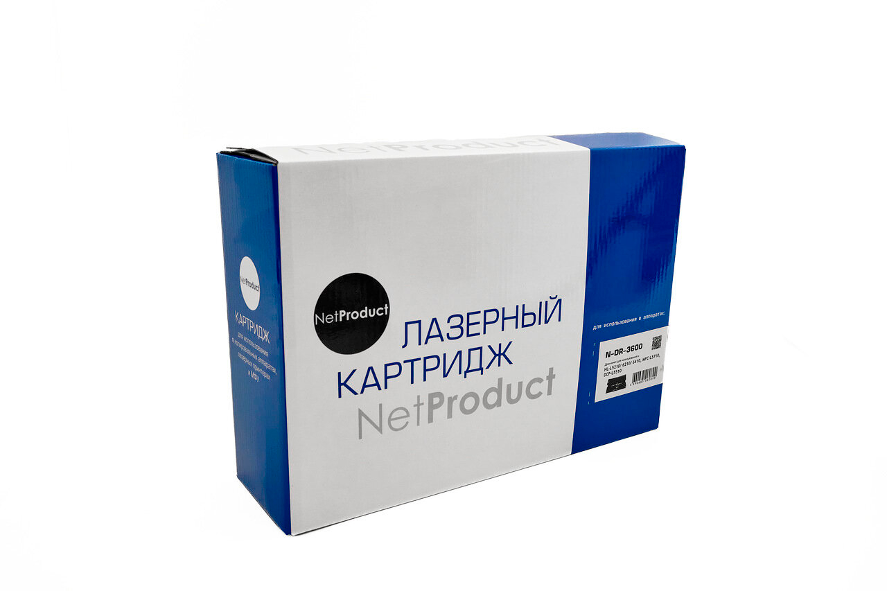 Драм-юнит NetProduct (N-DR-3600) для Brother HL-L5210/6210/6410/MFC L5710/DCP L5510, 75K