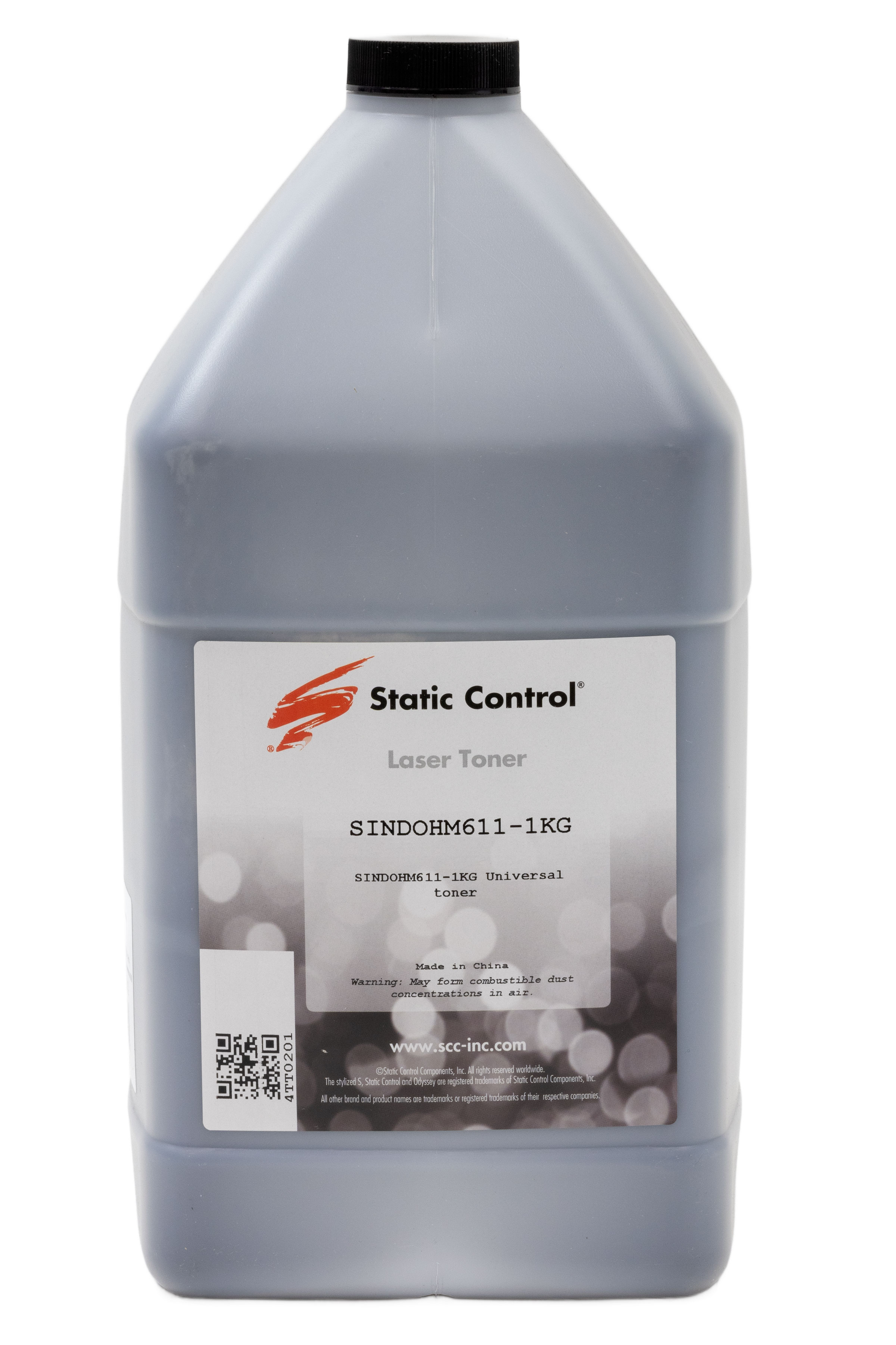 Тонер Static Control для Катюша M247, Bk, 1кг, флакон