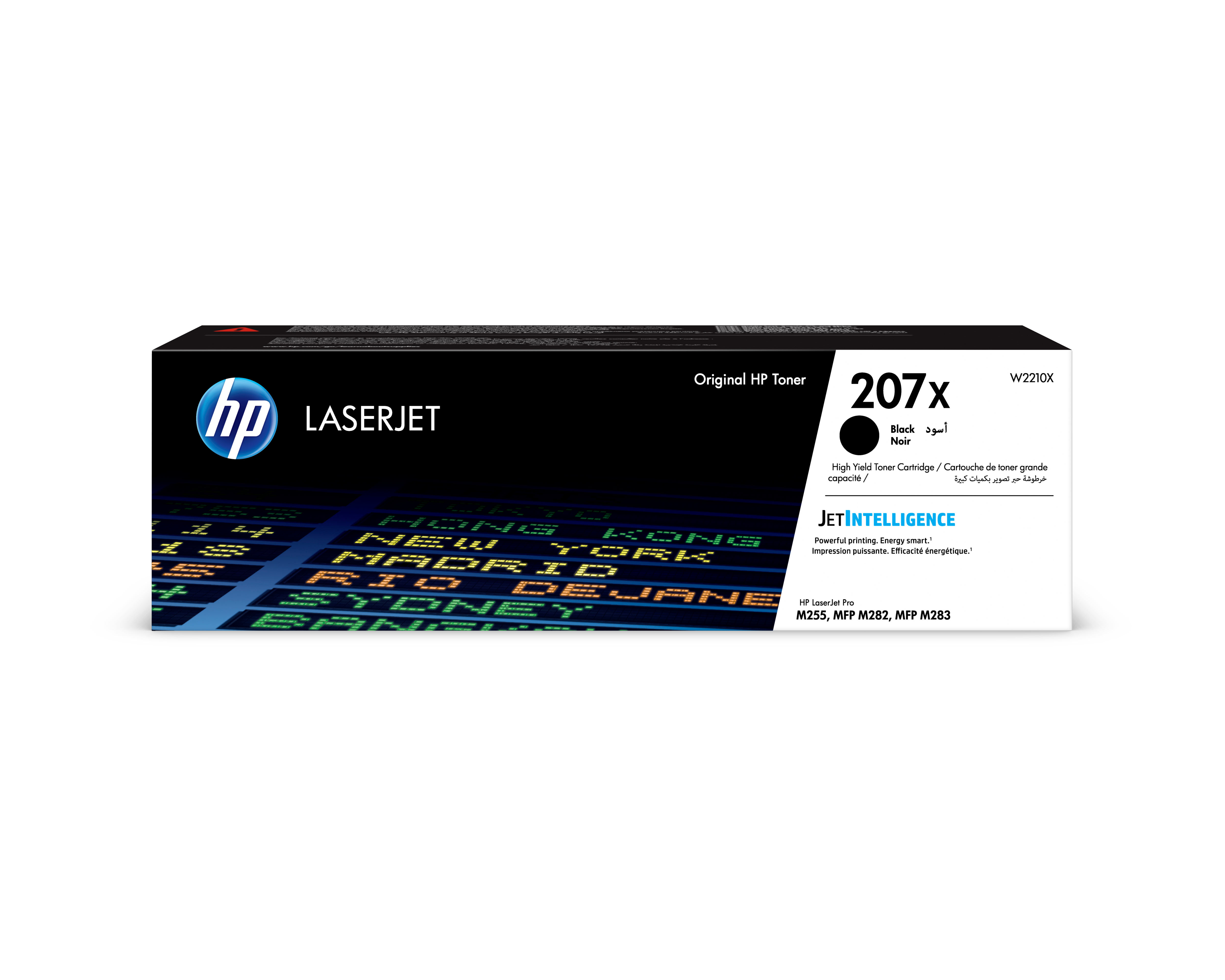 Картридж лазерный HP 207X для HP M255/MFP M282/M283 3,15К (O) черный W2210X