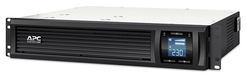 APC Smart-UPS C 3000VA/2100W 2U RackMount, 230V, Line-Interactive, LCD, Out: 8xC13 1xC19, 1 year warranty