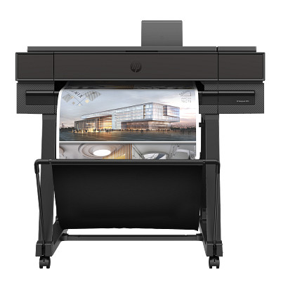 HP DesignJet T870 (24", 4 Color, 21 sec/page A1, 120 A1 per hour, 2400x1200dpi,1Gb, /Ethernet/Wi-Fi, stand)