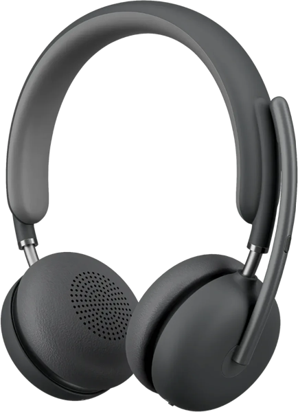 Logitech Wireless Headset Zone 2 UC, Graphite, [981-001311]