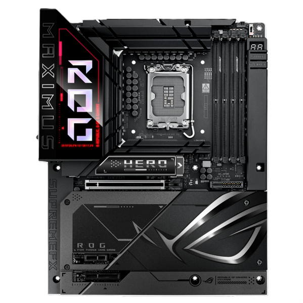 ASUS ROG MAXIMUS Z890 HERO BTF, LGA1851, Z890, 4*DDR5, 4*SATA, 6*M.2, 8*USB 3.2, Type-C, 2*PCIx16, 1*PCIx1,  2*Thunderbolt™ 4, HDM, ATX; 90MB1KG0-M0EAY0