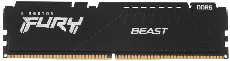 Kingston 16GB 6000MT/s DDR5 CL30 DIMM FURY Beast Black EXPO