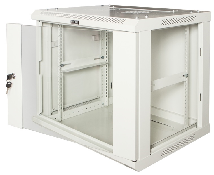 Шкаф настенный серии Pro, 6U 600x800, стеклянная дверь