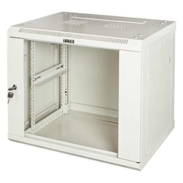 Шкаф настенный серии Pro, 27U 600x800, стеклянная дверь