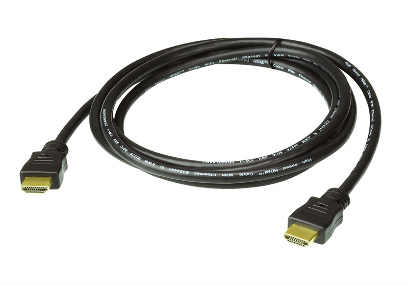 Aten ProAV-black: 3 м HDMI 2.0b/Ethernet Высокоскоростной кабель