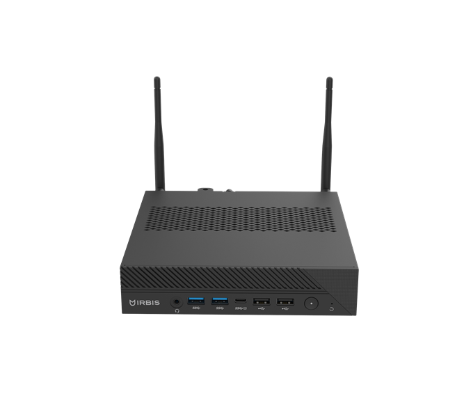 IRBIS Smartdesk, Mini (uSFF) i5-13500H, 1x16GB SoDIMM DDR5 4800 , 512GB SSD M.2 2280 NVME, Iris Xe Graphics 80EU, NoDVD, (1xDP, 2xHDMI, 2xRJ45), WiFi, BT, Vesa mount, NoOS, 1YR