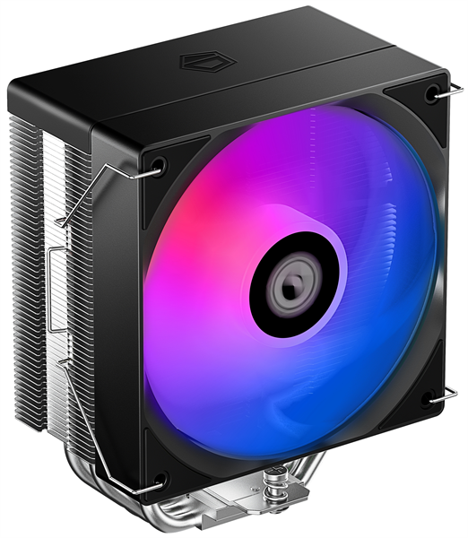 ID-COOLING SE-214-XT V2 LGA1851/1700/1200/115X/AM5/AM4 (16шт/кор, TDP 200W, PWM, 4 тепл.трубки прямого контакта, FAN 120mm, Random Spectrum Lighting) RET