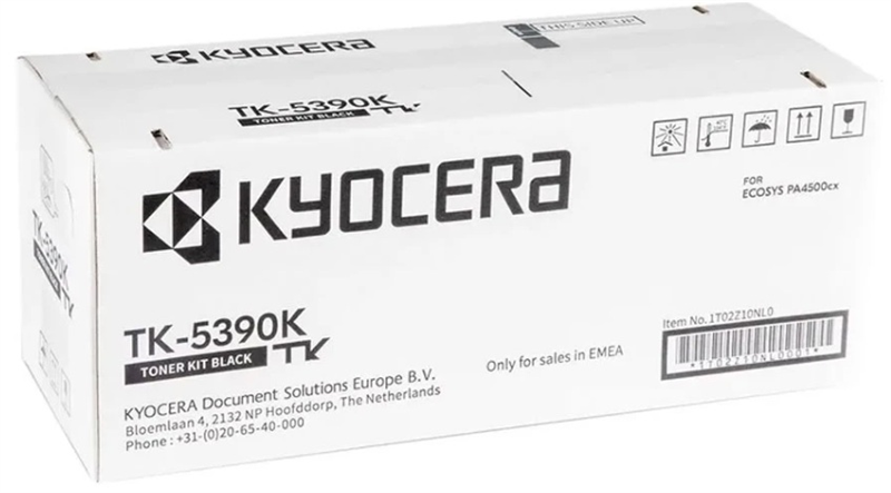 Kyocera Тонер-картридж TK-5390K для ECOSYS PA4500cx чёрный (18000 стр.)