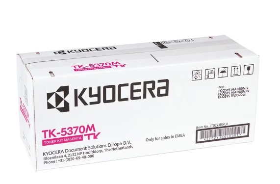 Kyocera Тонер-картридж TK-5370M для ECOSYS MA3500cifx/MA3500cix/PA3500cx пурпурный (5000 стр.)