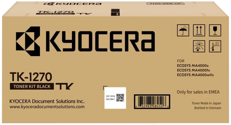 Kyocera Тонер-картридж TK-1270 для MA4000x/MA4000fx/MA4000wifx черный (10 000 стр.)