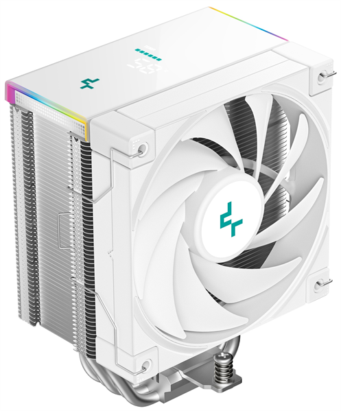 DEEPCOOL AK500S DIGITAL SE WH LGA20XX/1700/1200/115X/AM5/AM4 (12шт/кор, TDP 240W, PWM, Fan 120mm, 5 тепл. трубок, Copper Base, белый) RET (R-AK500S-WHADMN-GJD)