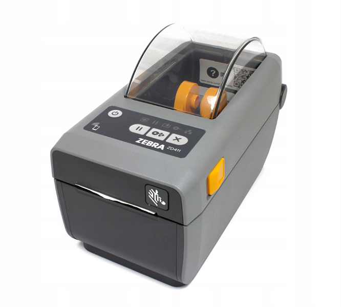 Zebra ZD411, DT, 2", 203 dpi, USB, USB Host, Modular Connectivity Slot, BTLE5
