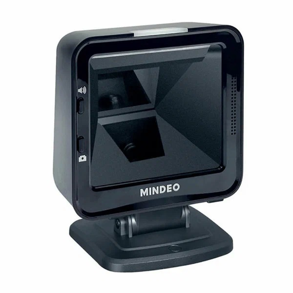 Mindeo MP8610 USB Kit: 2D, cable USB, stand, black