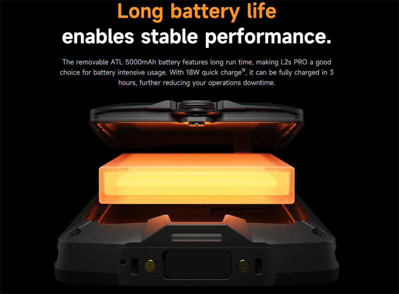 SUNMI ASSY: L2s PRO Battery (Model JKNR)