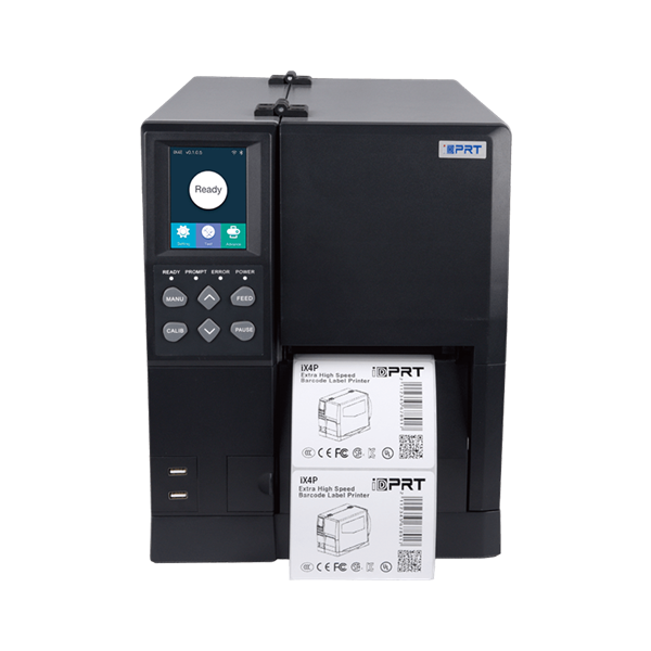 iDPRT iX4P WiFi, 4", TT, 203DPI, 14IPS (355 mm/sec), 512/256MB, RTC, USB+USB HOST+Ethernet+RS232, ZPL-II, TSPL, EPL2, DPL