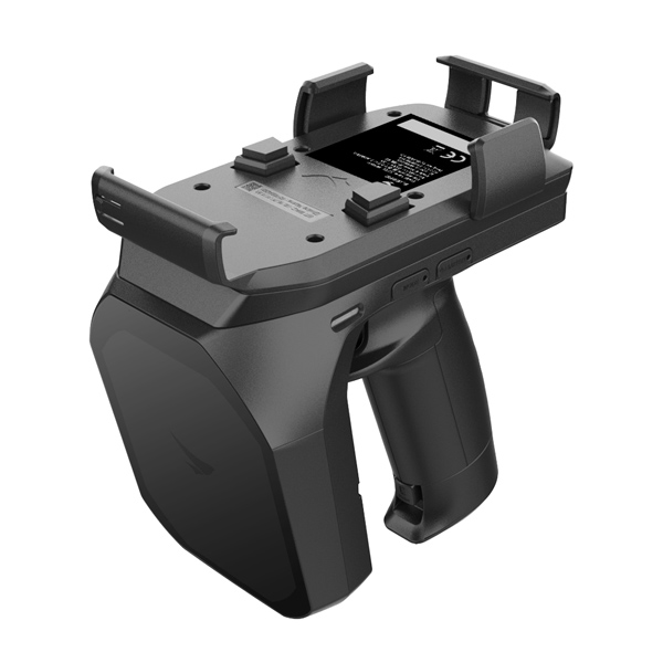 Bluebird RFR901; Impinj E710, RFID Region (EMEA) - 800Mhz, BT5.3, S2X Standard and Extended Battery Mount, 4,900mAh, 3.63V Standard Battery, RFID Standard Range, Circular Antenna, IP54, 1 USB-C, 1.5M